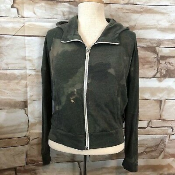 Alternative Earth Camo Zip Up Hoodie - Picture 1 of 2